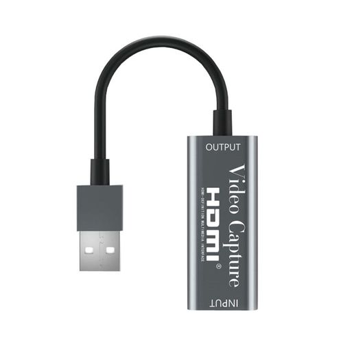 Boîtier D'enregistrement Et Diffusion En Streaming En Direct, Carte D'acquisition Usb 2.0, Compatible Hdmi, Pour Jeux Vidéo Ps4, Dvd, Caméscope, Caméra Hd