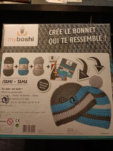 My Boshi Crée Le Bonnet Qui Te Ressemble Kit Créatif