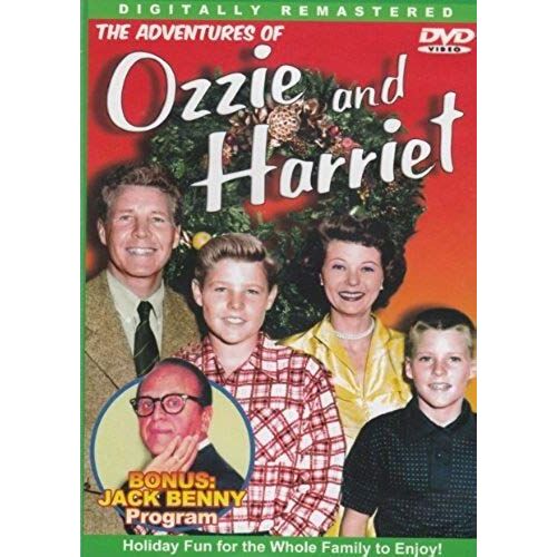 The Adventures Of Ozzie And Harriett With Bonus The Jack Benny Program Christmas Themed Dvd
