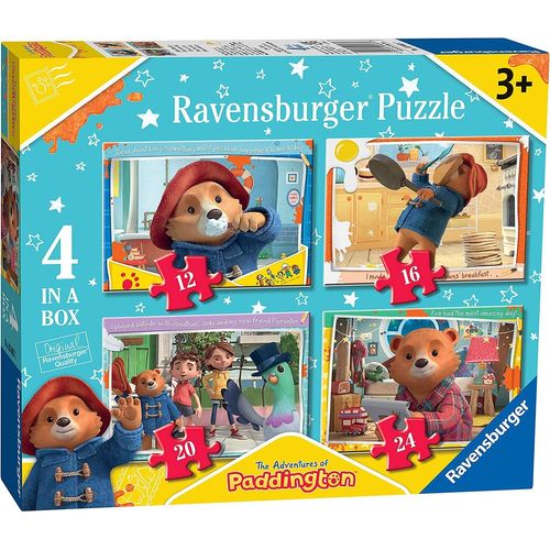 Ravensburger Paddington Bear 4 In A Box Puzzle