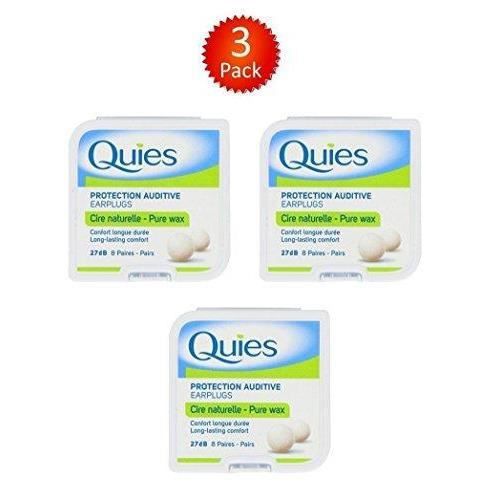 Boules Quies en cire naturelle Lot de 3