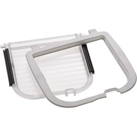 Kal-Porte De Rechange Pour Port Pour Chats Chatière, Porte Basculante Swing 5-7 Taille Petite, Blanc