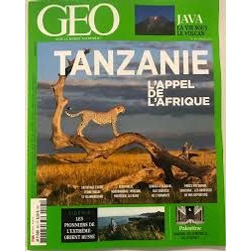 Geo 491 Tanzanie L'appel De L'afrique