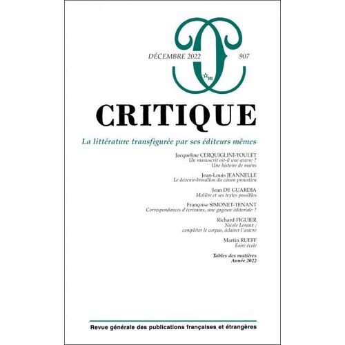 Critique 907