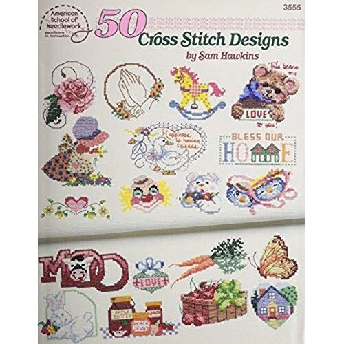 50 Cross Stitch Designs (Craft Book, Cross Stitch) (#3555)