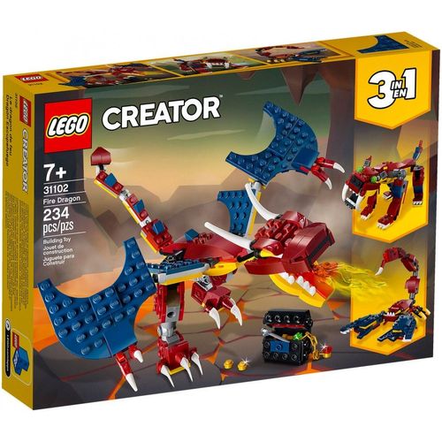 LEGO Creator - Le dragon de feu - 31102