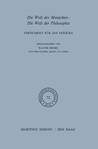 Die Welt Des Menschen-Die Welt Der Philosophie