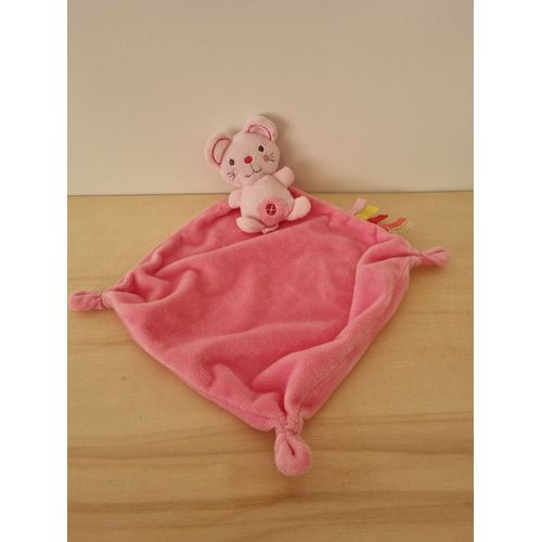 Doudou Souris Rose Nicotoy