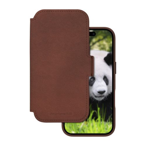 Dbramante1928 Étui De Téléphone Portefeuille Lynge Magsafe Iphone 17 Dark Tan