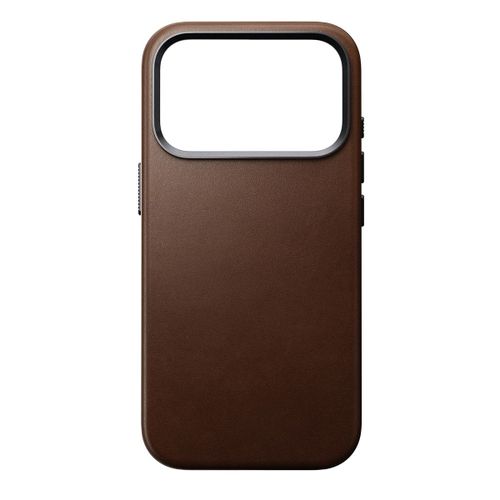 Nomad Coque Arrière Traditional Leather Avec Magsafe Iphone 17 Pro Marron