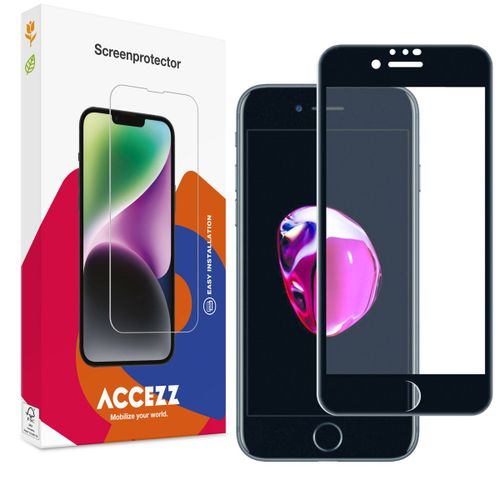 Accezz Protection D'écran En Verre Trempé Full Cover Iphone Se (2022 / 2020)