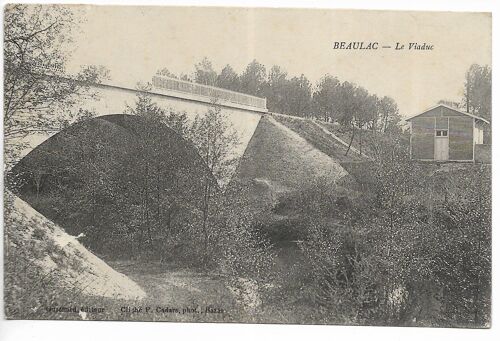 Carte Postale 33 Gironde, Beaulac, Le Viaduc.
