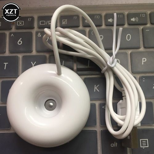 Mini humidificateur d'air ionique portable,diffuseur d'arômes,supporter ficateur UFO multifonctionnel,USB,vapeur pour la maison - Type WHITE