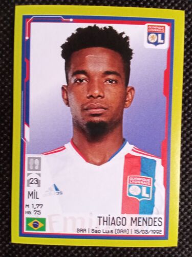 Foot 2022 Lyon N°183 Thiago Mendes - Image Sticker Vignette Panini