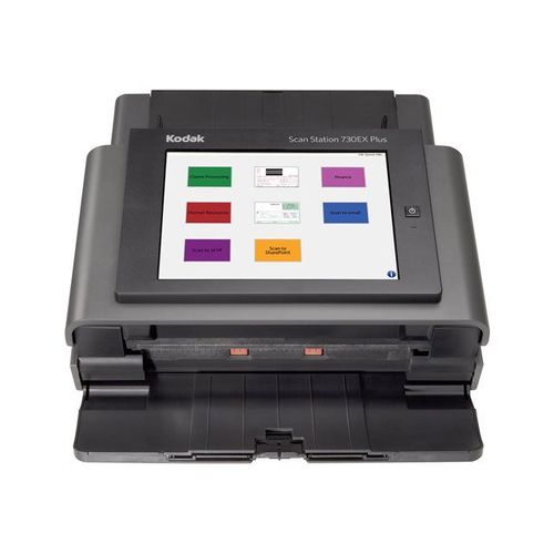 Kodak Scan Station 730EX Plus - Scanner de documents - CCD Double - Recto-verso - 216 x 863 mm - 600 dpi x 600 dpi - jusqu'à 70 ppm (mono) / jusqu'à 70 ppm (couleur) - Chargeur automatique de...