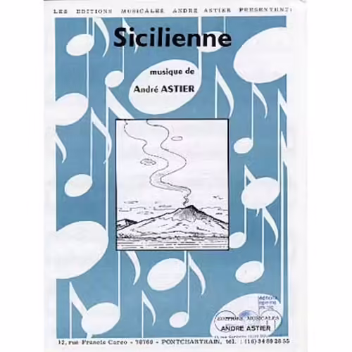 André Astier: Sicilienne Pour Accordéon