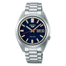 Montre Seiko Sport 5 Automatique Fond Bleu Bracelet Acier