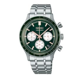 Montre Seiko Sport Chrno Fond Vert