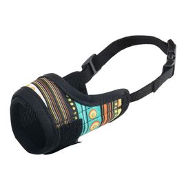 Muselière Réglable Pour Chien,Respirante,Haute Élasticité,Protection Qualifiée Ale Pour Chiot,Petits,Moyens Et Grands Chiens - Type Green-S