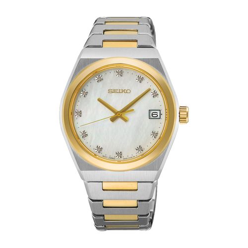 Montre Femme Seiko Diamants Et Nacre