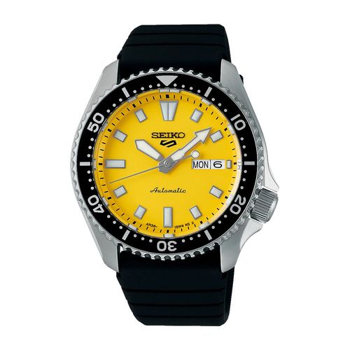 Montre Seiko 5 Sports Automatique Skx Vintage Jaune