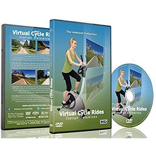Virtual Cycle Rides - Italian Dolomites - For Indoor Cycling, Treadmill And Running Workouts
