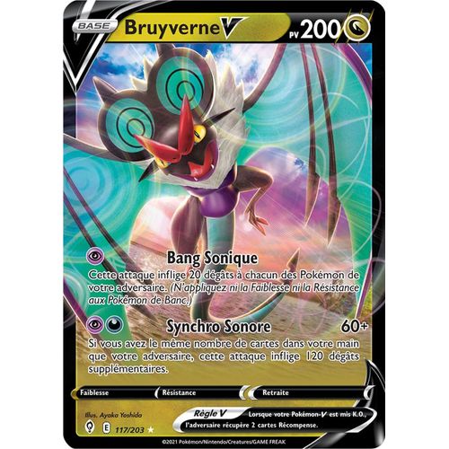 Pokémon - Bruyverne V - 117/203 Set Évolution Céleste Fr