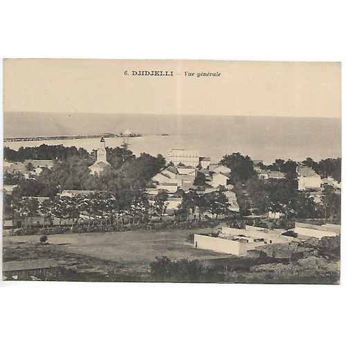 Carte Postale, Algérie, Djidjelli , Vue Générale.
