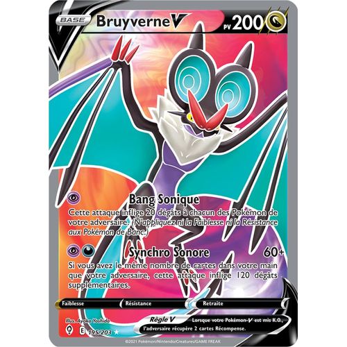 Pokémon - Bruyverne V - 195/203 Set Évolution Céleste Fr