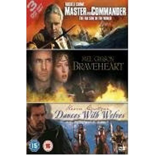 Master And Commander / Braveheart / Dances With Wolves [Dvd]