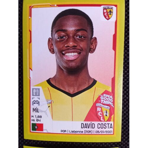 Foot 2022 Dijon N°109 David Costa - Image Sticker Vignette Panini