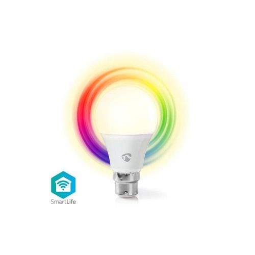 Ampoule Led Intelligente Wi Fi Pleine Couleur Et Blanc Chaud B22