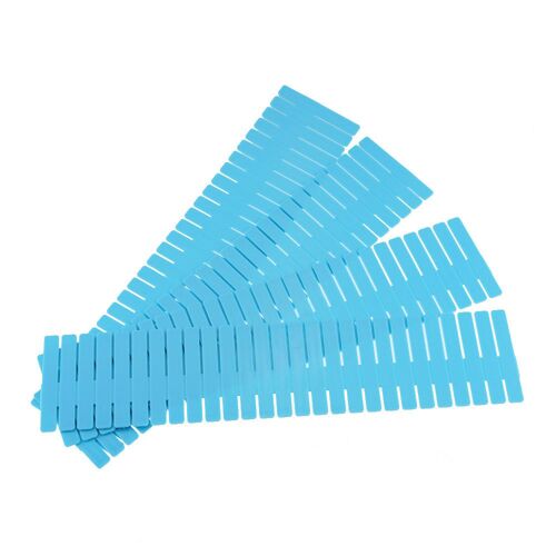 Boîte De Rangement De Tiroir En Plastique, Bricolage Diviseur De Grille, Boîte De Rangement Domestique, Sous Vêtements Chaussettes Grille De Tri Combinaison Libre 4 Pièces