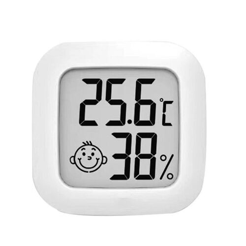 Thermomètre et hygromètre numériques d'intérieur, mini instrument multifonctionnel de mesure de l'humidité pour la maison