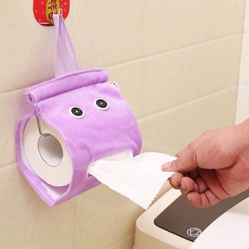 Boîte à mouchoirs en papier pour la maison et la salle de bain, sac de serviette en papier, boîte de rangement Portable pour tubes de mouchoirs 1 pièces