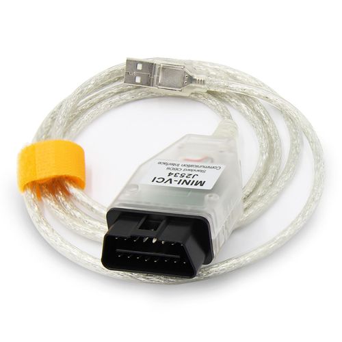 Mini Câble Vci Pour Toyota Tis J2534 Techstream 16 Broches Usb Vers Obd2, Outil De Diagnostic De Voiture, Lecteur De Code