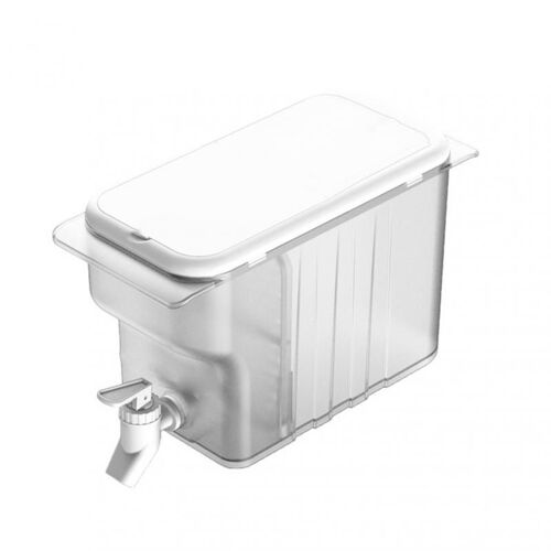 Bouilloire Froide Avec Robinet 4,5 L, Bouteille De Limonade Avec Cloison, Verres À Boire, Bouilloire, Distributeur De Boissons, Seau D'eau Fraîche