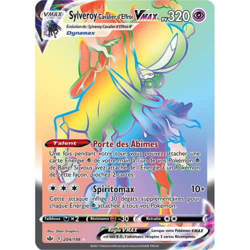 Pokémon - Sylveroy Cavalier D'effroi Vmax - 204/198 Set Règne De Flace Fr