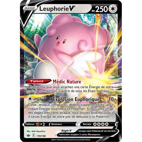 Pokémon - Leuphorie V - 119/198 Set Règne De Glace