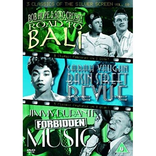 3 Classics Of The Silver Screen - Vol. 10 - Road To Bali / Basin Street Revue / Forbidden Music [Dvd]
