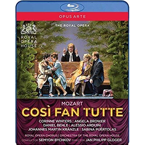 Mozart:Cosi Fan Tutte [Corinne Winters; Angela Brower; Daniel Behle; Alessio Arduini; Royal Opera House; Semyon Bychkov] [Opus Arte: Oabd7237d] [Blu-Ray] [Region A & B & C]