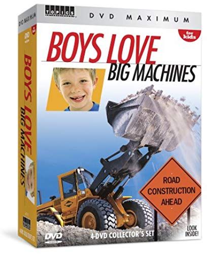 Dvd Maximum - Boys Love Big Machines: 4-Dvd Collector's Set