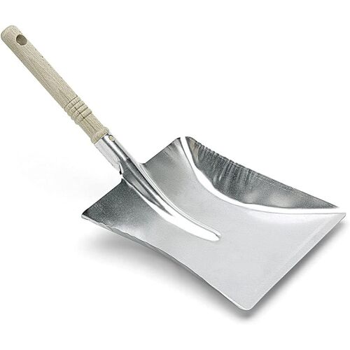 KALANKA-Nölle 455510 Pelle à poussière en Métal galvanisé, Beige/argent, 22 x 44 cm