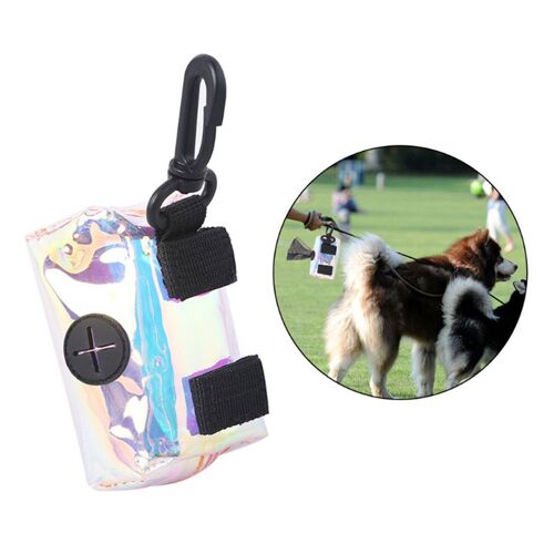 Support De Sac À Merde Pour Chien, Fixation De La Laisse, Distributeur De Sacs À Déchets, Adapté À La Plupart Des Chiens, Portable Pour Marcher En Mains Libres