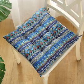 Coussin De Chaise Rembourré 1 Pièce Pour Chaise D'intérieur Et D'extérieur, Jardin, Terrasse, Cuisine Et Bureau, 45*45cm