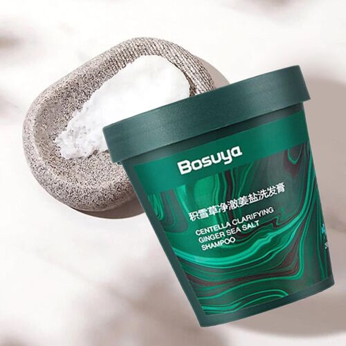 Shampooing Au Sel De Gingembre, Traitement Capillaire, Exfoliant, Huile, Gommage, Nourrissant, Pour Cuir Chevelu, T8n3