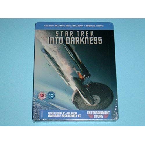 Star Trek Into Darkness Uk Enterainment Store Steelbook Edition Ltd. 4,000 Blu Ray 3d/2d + Dvd Region Free