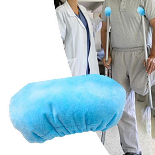 Coussinets De Béquille Pour Personnes Âgées, Accessoires Respirants Réglables, Doux Et Confortables, Conception Élastique Hygroscopique, Sous-Aisselles Rembourrées