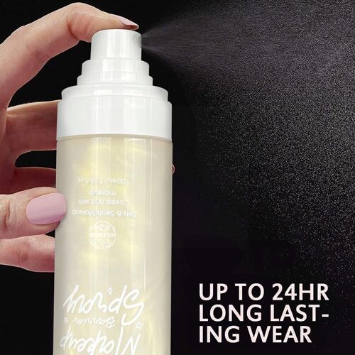 Spray À Paillettes Nacrées Pour Maquillage, Surligneur Argenté, Poudre Éclairante, Liquide Pour Le Visage Et Le Corps F8v0 