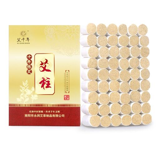 Moxa Colonne D'acupuncture Moxibustion Pure, 108 Pièces, Massage, Feuille Ai 